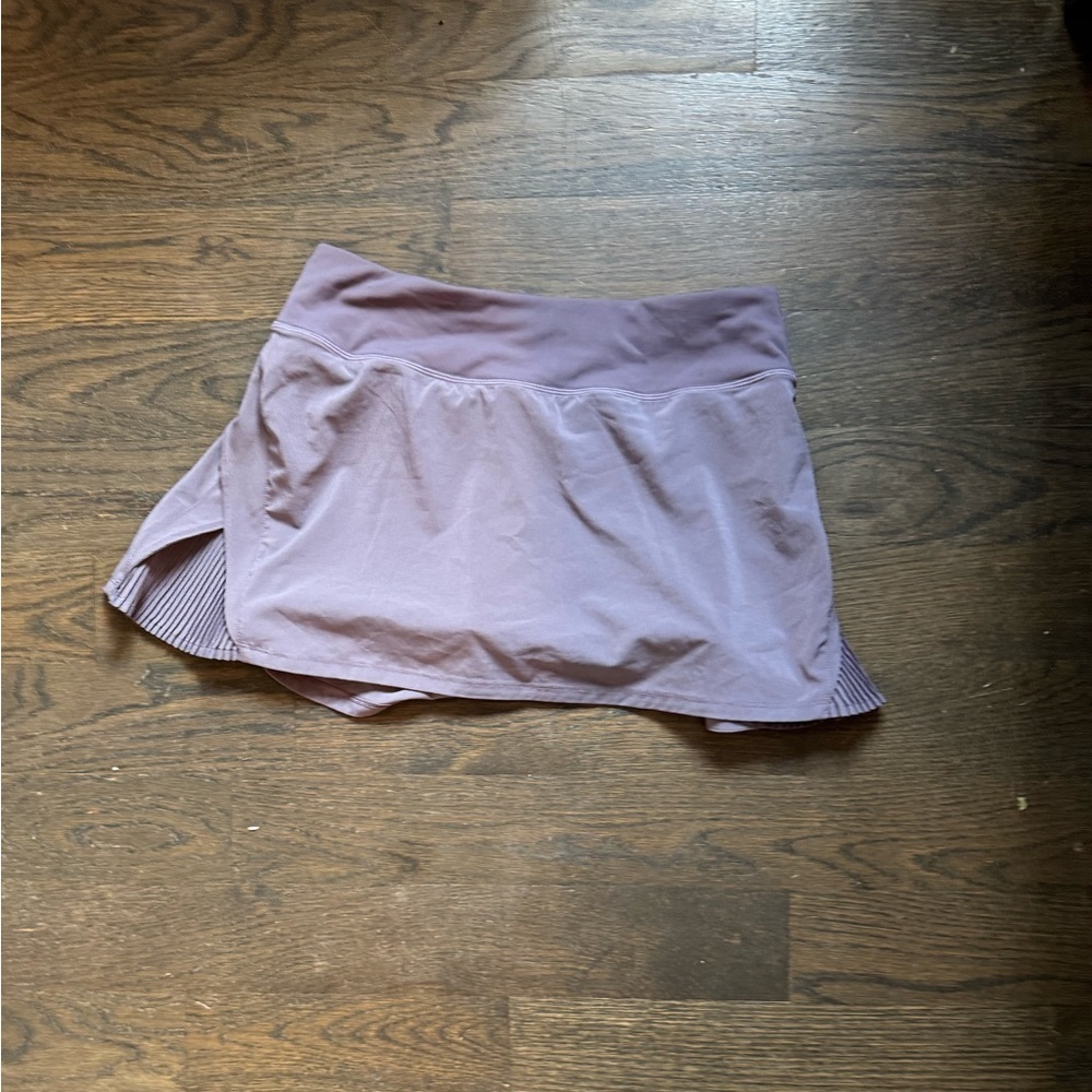 Lululemon Graphite Purple Play Off The Pleats Skirt - Picture 4 of 6
